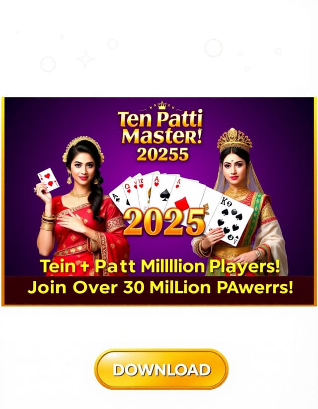 Teen Patti Master 2025 Banner